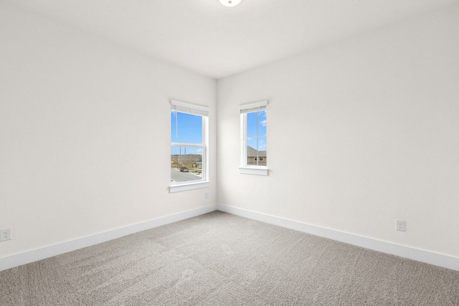 Spacious, unfurnished interior of a new home in Blackhawk, Pflugerville (Image 27).