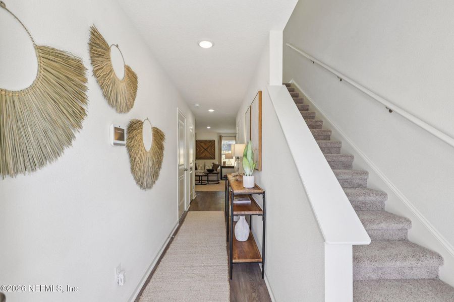 Furnished interior view inside a new home in , Jacksonville (Image 11).