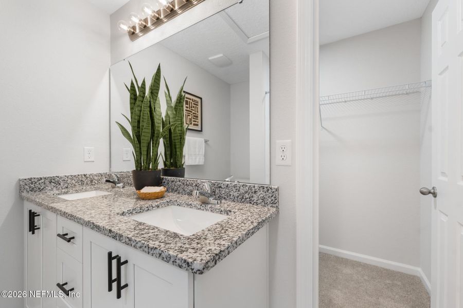 Furnished interior view inside a new home in , Jacksonville (Image 6). Furnished interior view inside a new home in , Jacksonville (Image 6).