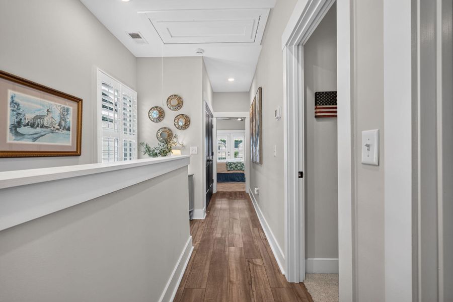 Furnished interior view inside a new home in Nexton - Midtown - The Park Collection, Summerville (Image 39). Furnished interior view inside a new home in Nexton - Midtown - The Park Collection, Summerville (Image 39).