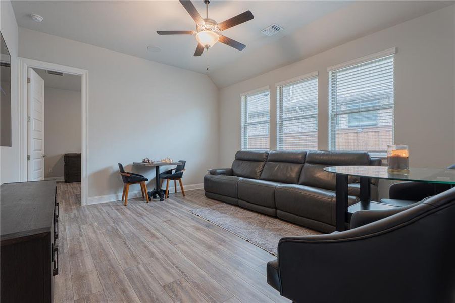 Furnished interior view inside a new home in , McKinney (Image 26).