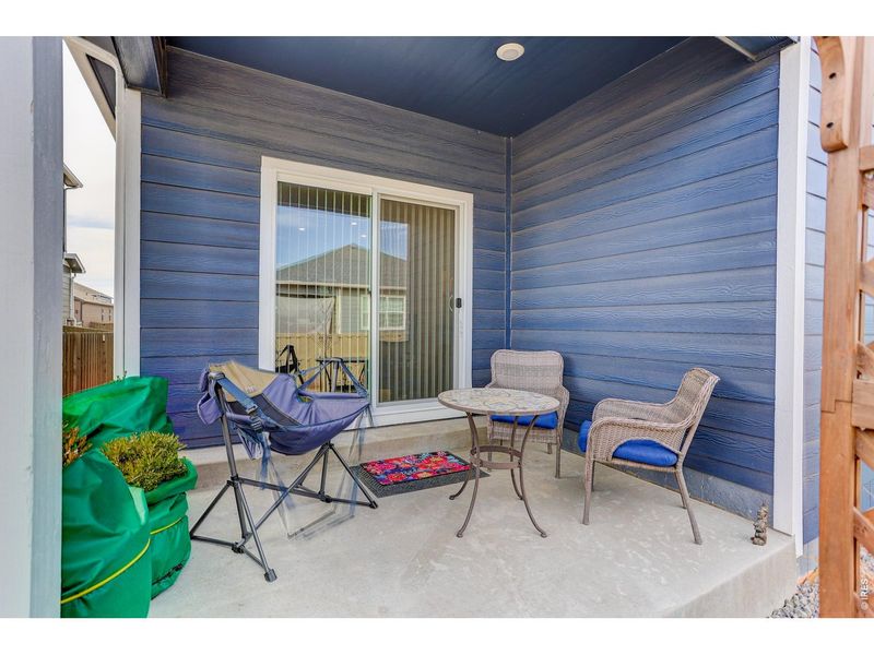 Exterior details and patio area of a home in , Severance (Image 3).