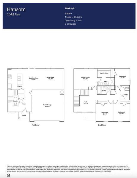 Hansom Floorplan