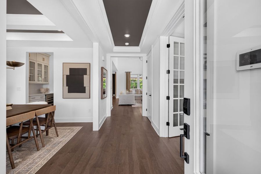 Representative furnished interior of a home built from the Newlyn by Pulte Homes in Bleckley Station, Ball Ground (Image 54). Representative furnished interior of a home built from the Newlyn by Pulte Homes in Bleckley Station, Ball Ground (Image 54).