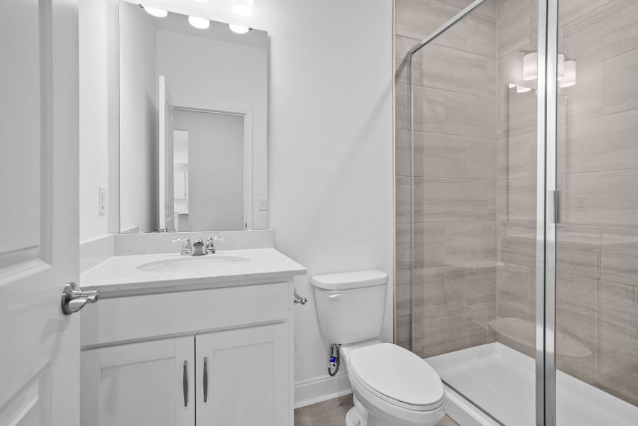 Furnished interior view inside a new home in Elmbrook, Indian Trail (Image 6).