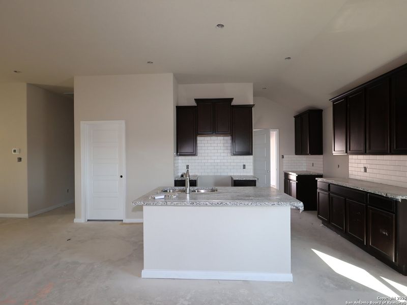 In-progress construction of a new home in Hunters Ranch, San Antonio, TX (Image 25).