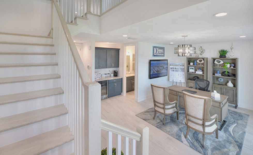Furnished interior view inside a new home in Verona Oceanside, Ormond Beach (Image 15).