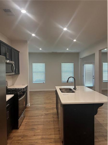 Furnished interior view inside a new home in Park Center Pointe, Austell (Image 6).
