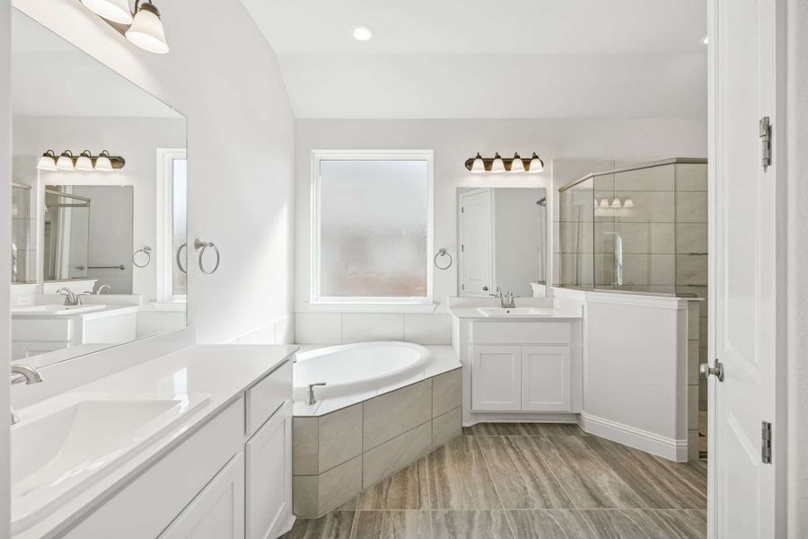 Furnished interior view inside a new home in Westside Preserve, Midlothian (Image 11).