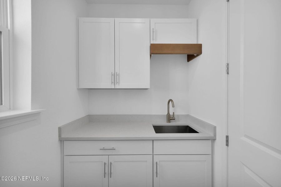 Close-up of interior finishes inside a home in Seabrook Village at Seabrook, Nocatee (Image 17).