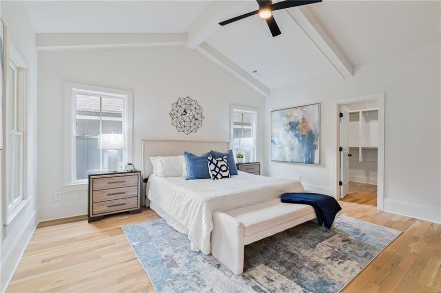 Furnished interior view inside a new home in Pendergrast Farm, Atlanta (Image 55).