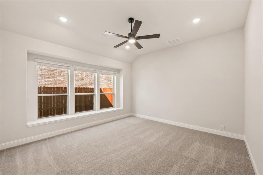 Spacious, unfurnished interior of a new home in Hulen Trails Classic 50, Fort Worth (Image 21). Spacious, unfurnished interior of a new home in Hulen Trails Classic 50, Fort Worth (Image 21).