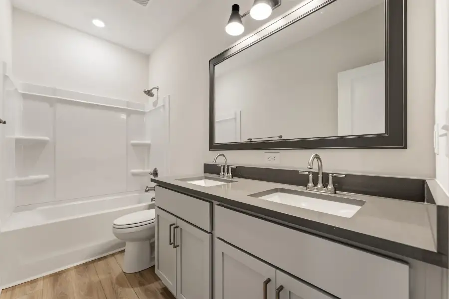 Furnished interior view inside a new home in Cottages at Lake Emory, Inman (Image 14).