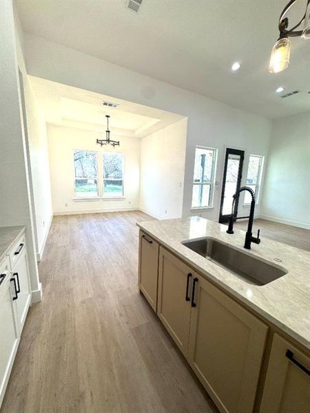 Furnished interior view inside a new home in , Springtown (Image 8).