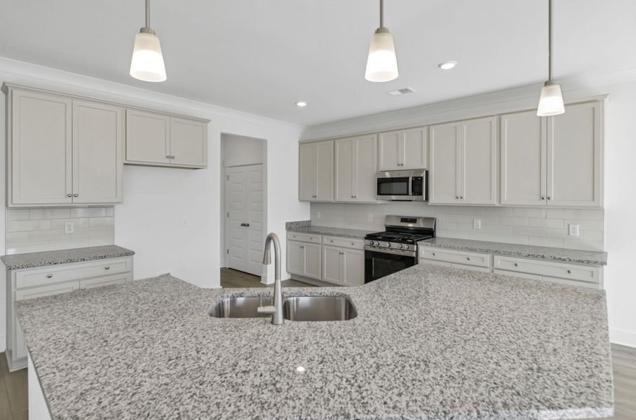 Furnished interior view inside a new home in Ashton Lakes, Lexington (Image 10).