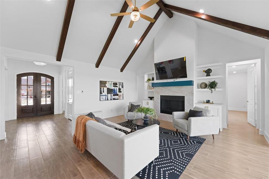 Furnished interior view inside a new home in , Caddo Mills (Image 12).