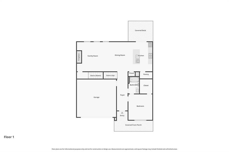 2D floor plan layout of this home in Waterhaven, Cumming, GA (Image 5).