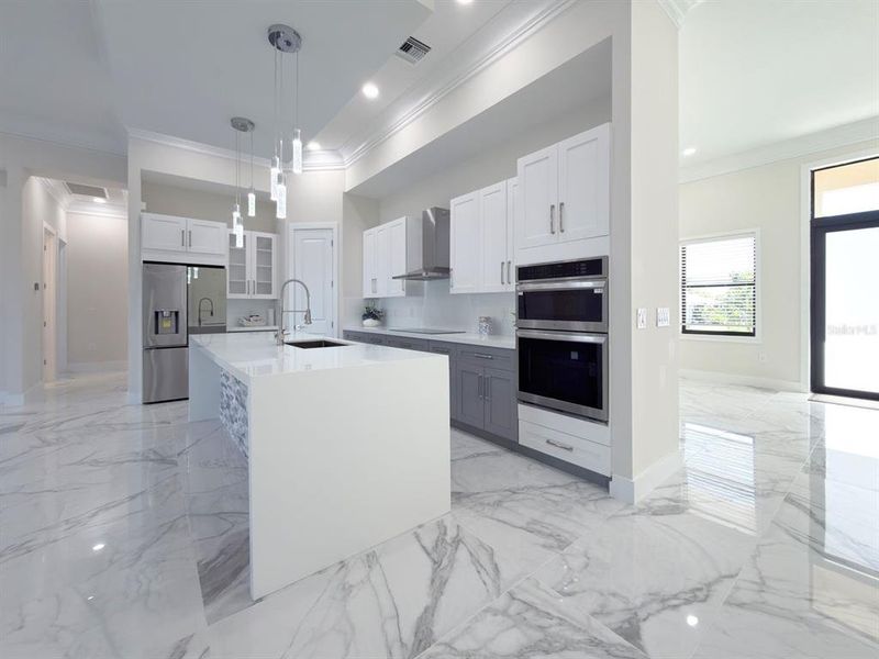 Furnished interior view inside a new home in , Port Charlotte (Image 12). Furnished interior view inside a new home in , Port Charlotte (Image 12).