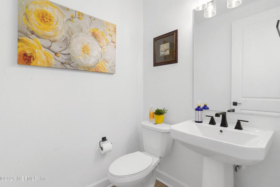 Furnished interior view inside a new home in TrailMark, St. Augustine (Image 15).