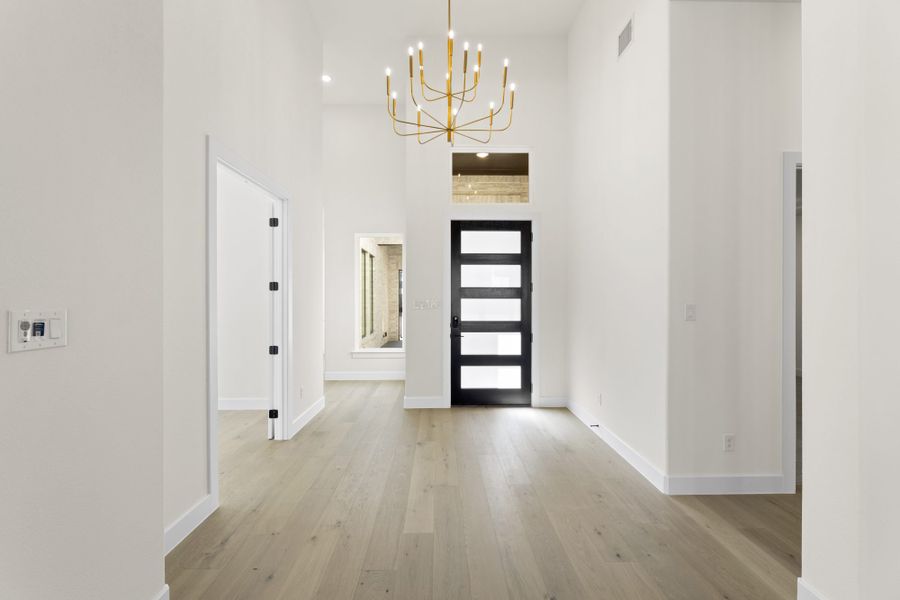 Representative unfurnished interior of a home built from the 5551 by Tradition Homes in Windsong Ranch, Prosper (Image 17).