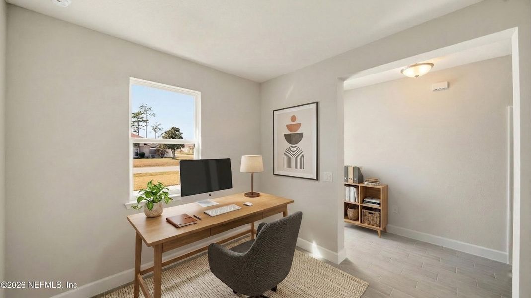 Furnished interior view inside a new home in , Palm Coast (Image 6).