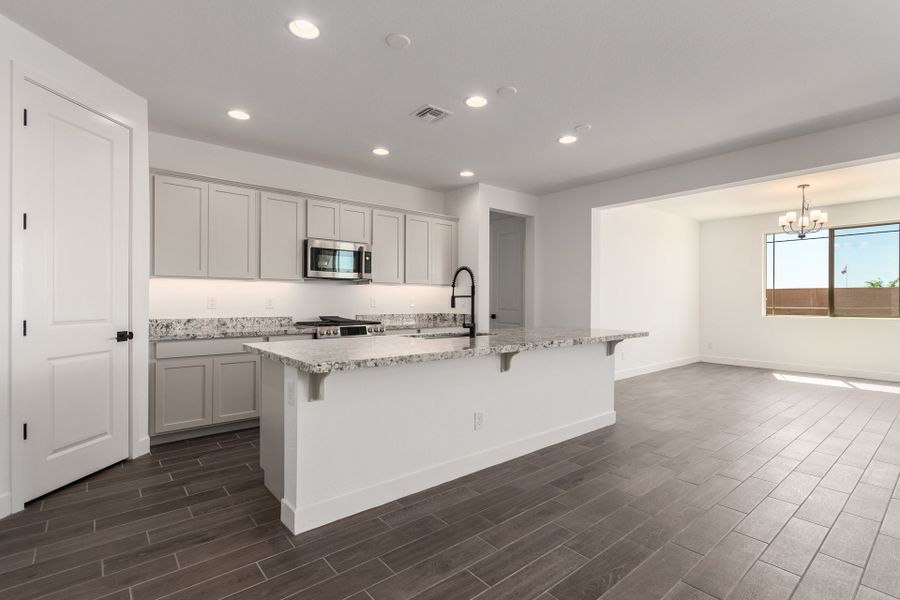 Furnished interior view inside a new home in Hawes Crossing, Mesa (Image 7).