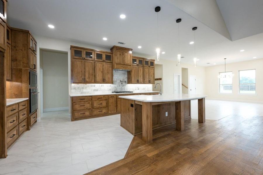 Furnished interior view inside a new home in , Blue Ridge (Image 5).