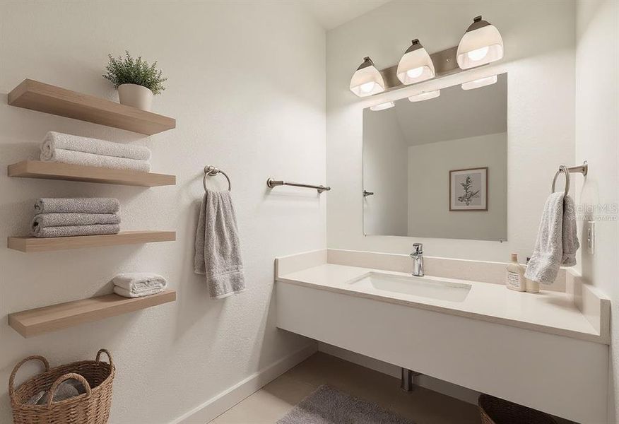 Furnished interior view inside a new home in , Orlando (Image 12).