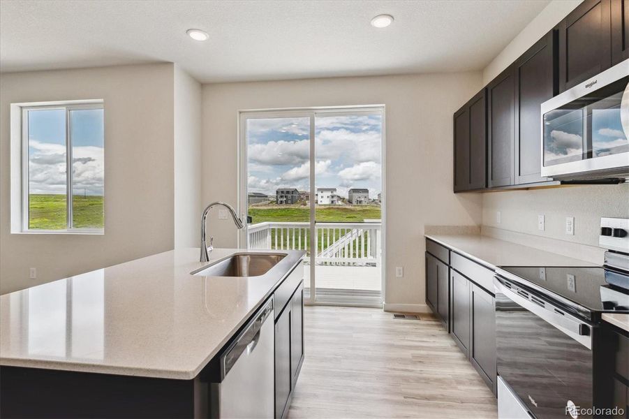 Furnished interior view inside a new home in Spring Valley Ranch, Elizabeth (Image 7).