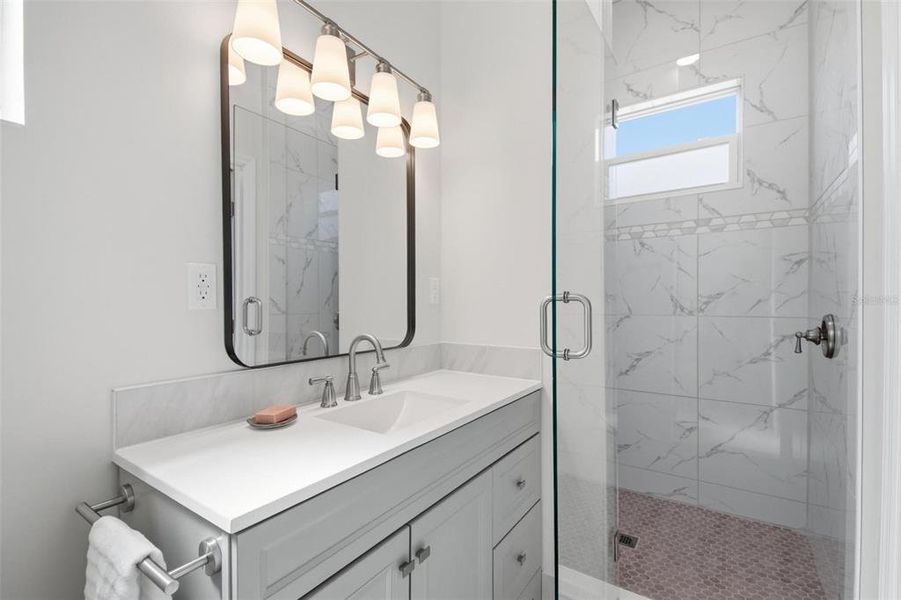 Furnished interior view inside a new home in , Flagler Beach (Image 8).