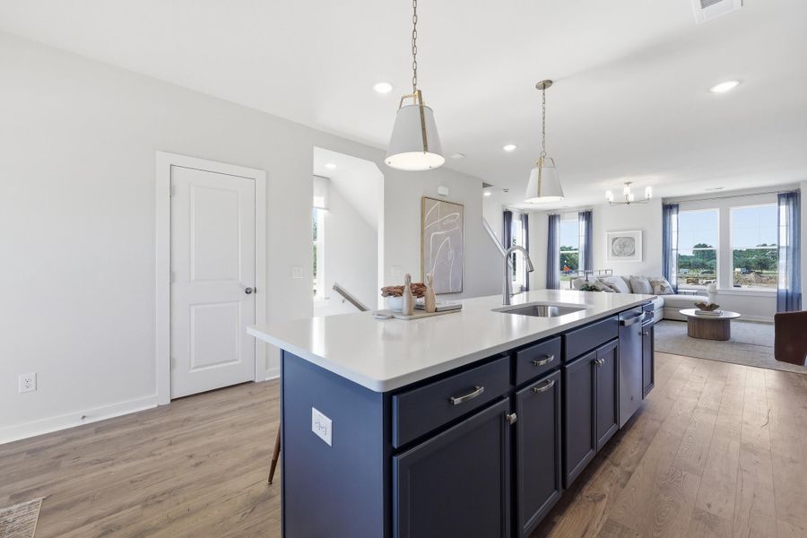 Furnished interior view inside a new home in , Summerville (Image 35).