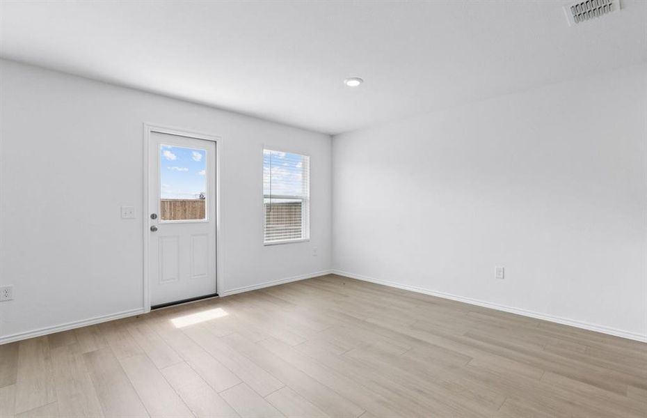 Dining nook off kitchen Dining nook off kitchen
