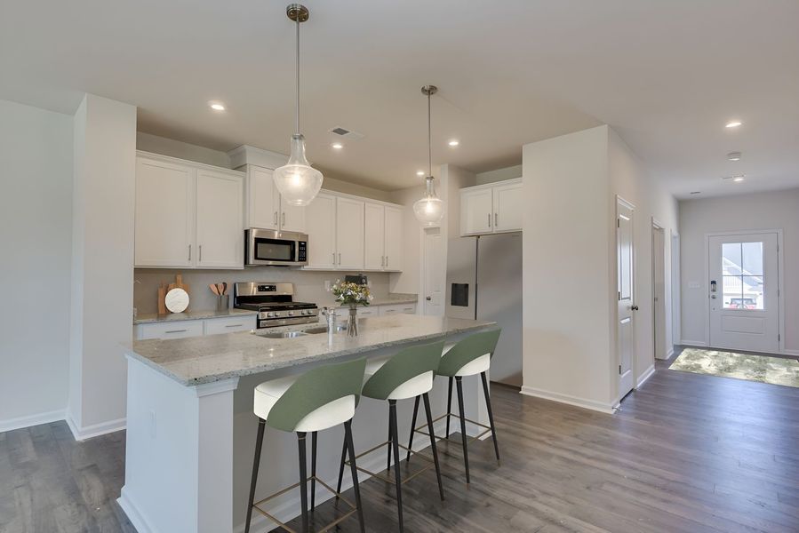 Furnished interior view inside a new home in Madison at Buice Lake, Acworth (Image 119).
