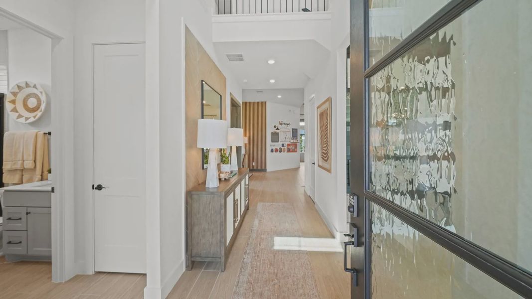 Furnished interior view inside a new home in Grange, Katy (Image 5).