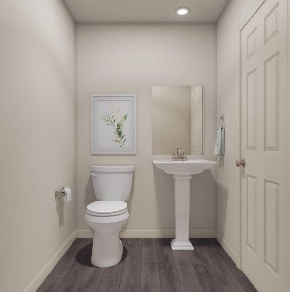 Furnished interior view inside a new home in Meadows of Chandler, Chandler (Image 26).