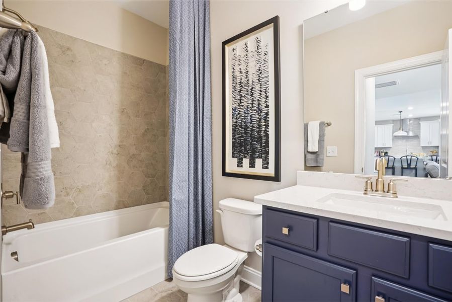 Representative furnished interior of a home built from the Fontana by Caruso Homes in Blue Run, Raleigh (Image 33). Representative furnished interior of a home built from the Fontana by Caruso Homes in Blue Run, Raleigh (Image 33).