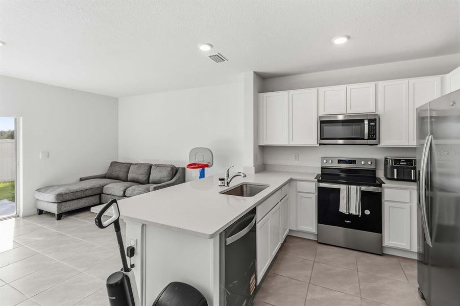 Furnished interior view inside a new home in , Tampa (Image 5).