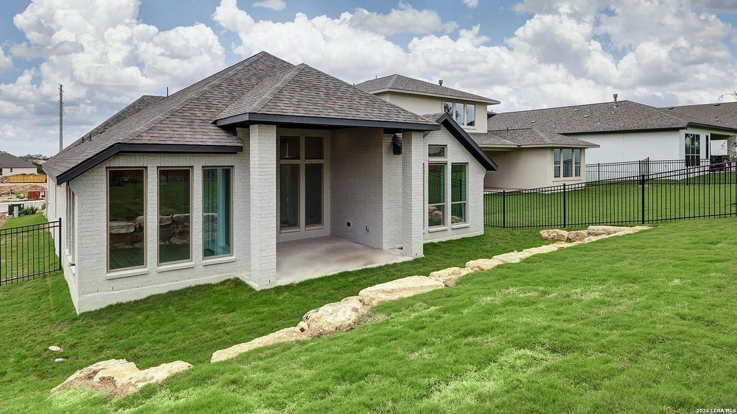 Exterior details and patio area of a home in Esperanza, Boerne (Image 28). Exterior details and patio area of a home in Esperanza, Boerne (Image 28).