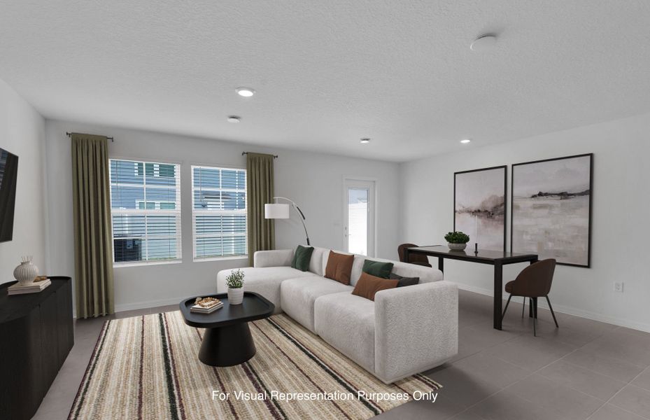 Furnished interior view inside a new home in Normandy Pines, Jacksonville (Image 8).