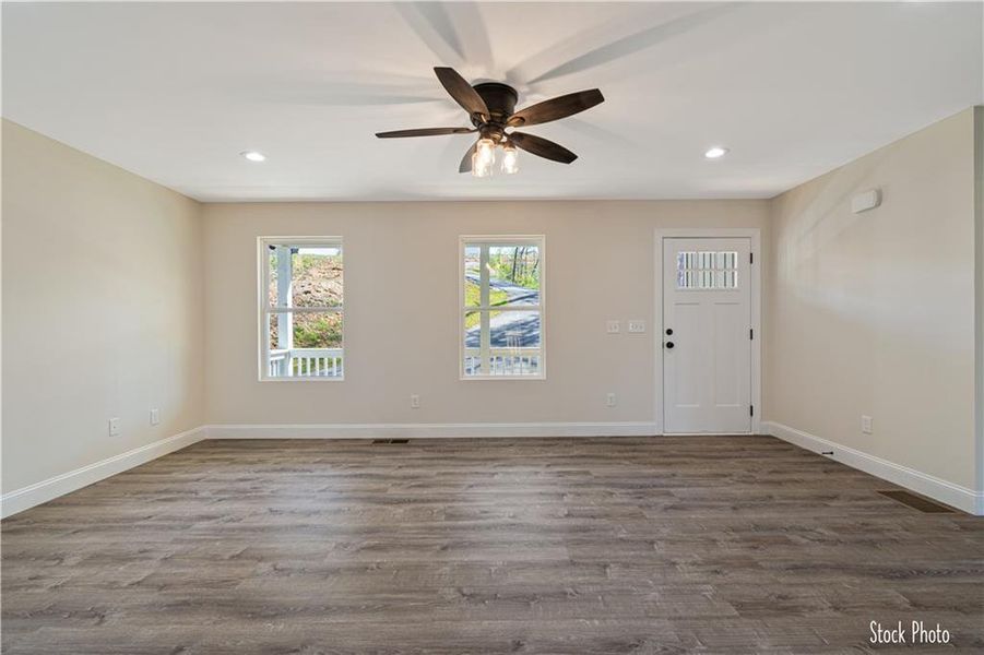 Spacious, unfurnished interior of a new home in , Dahlonega (Image 28). Spacious, unfurnished interior of a new home in , Dahlonega (Image 28).