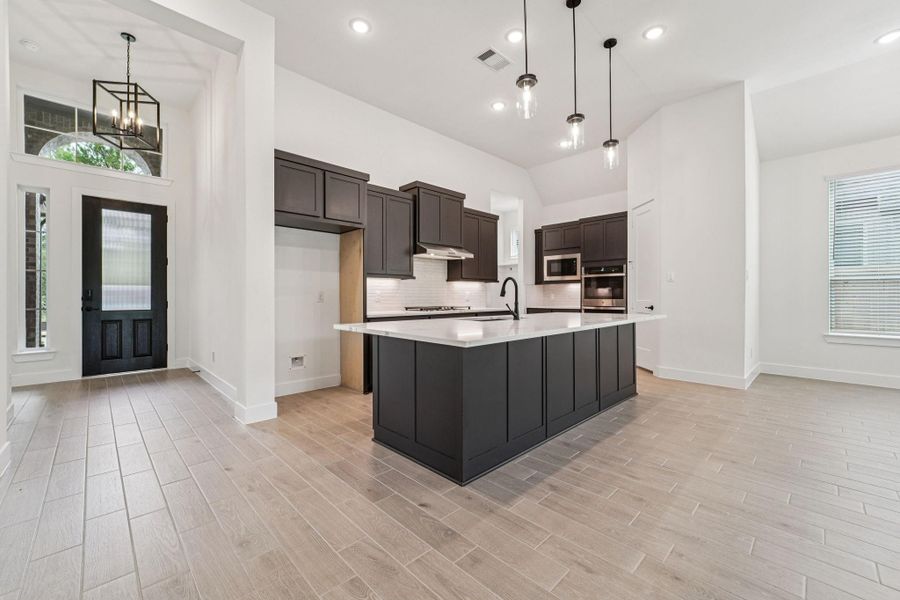 Furnished interior view inside a new home in Kresston, Montgomery (Image 6).