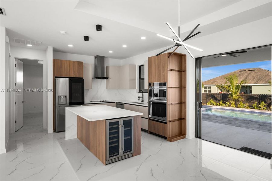 Furnished interior view inside a new home in , Cape Coral (Image 5).