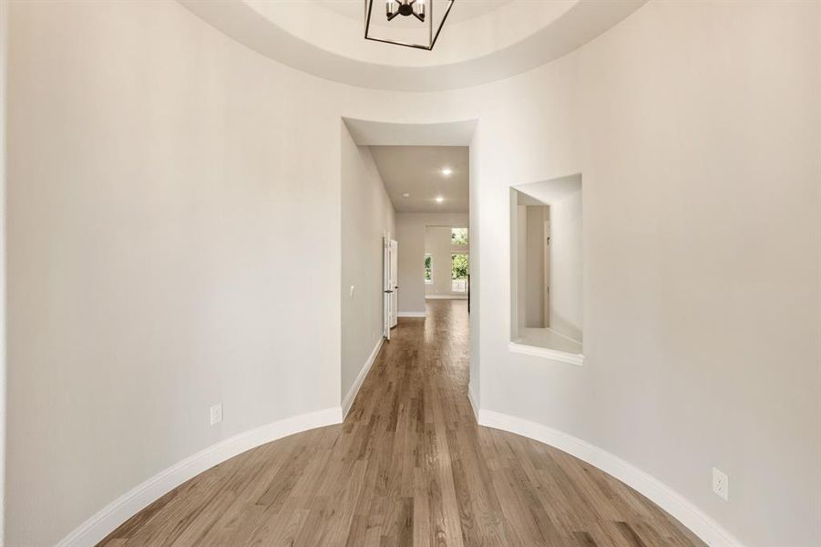 Spacious, unfurnished interior of a new home in Triple Diamond Ranch, Mansfield (Image 26). Spacious, unfurnished interior of a new home in Triple Diamond Ranch, Mansfield (Image 26).