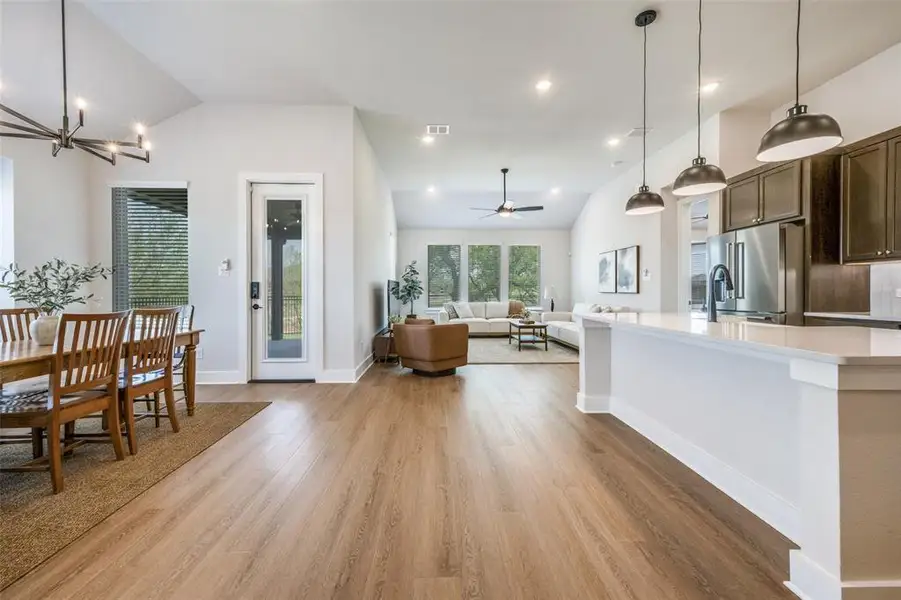 Furnished interior view inside a new home in , Little Elm (Image 11). Furnished interior view inside a new home in , Little Elm (Image 11).