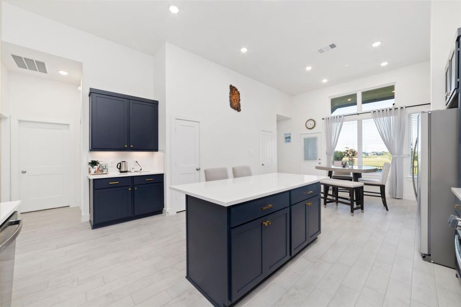 Furnished interior view inside a new home in Bridgeland 45's, Cypress (Image 24).