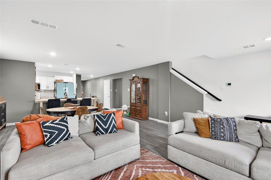 Furnished interior view inside a new home in Villages of Mayfield, Cleburne (Image 29).