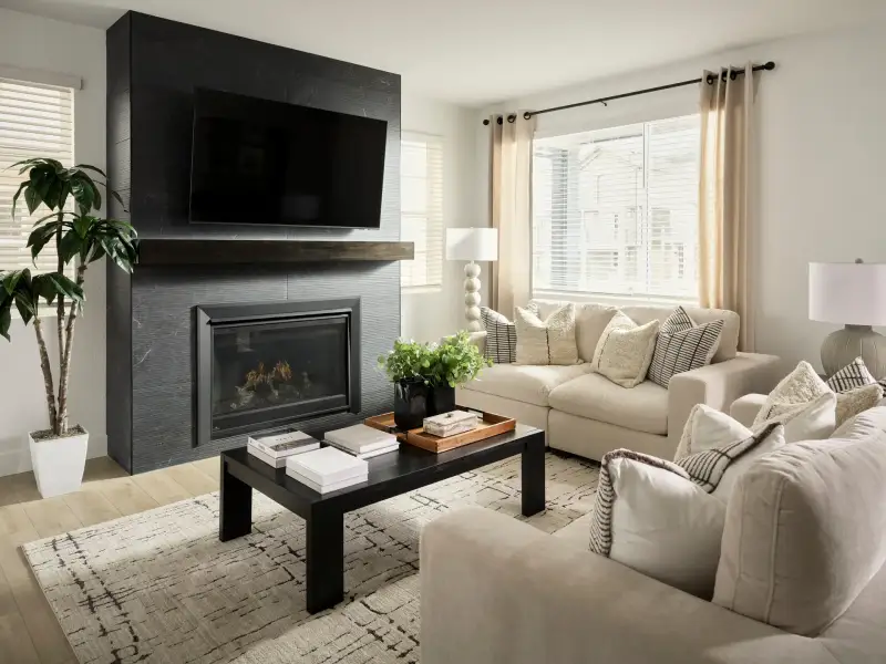 Furnished interior view inside a new home in Uplands, Westminster (Image 5).