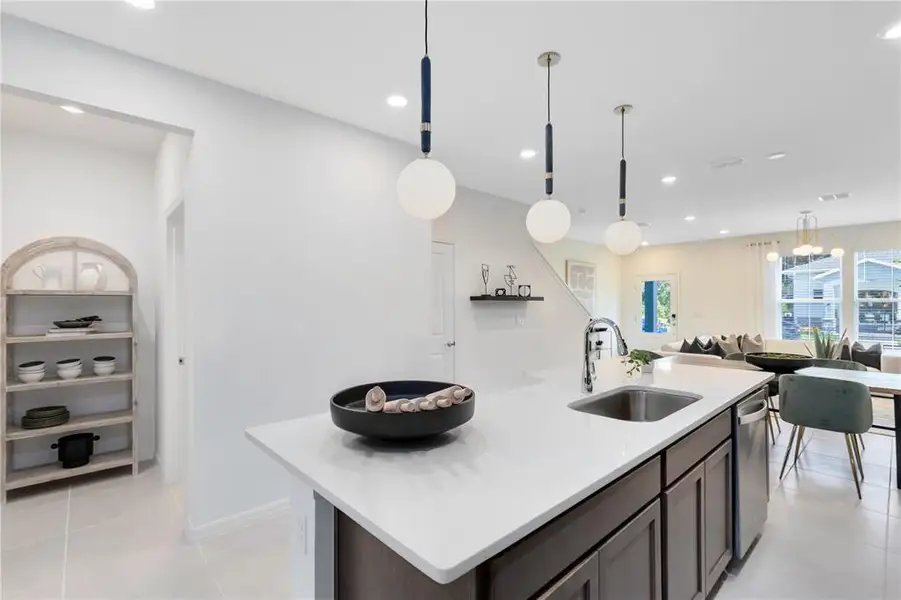 Furnished interior view inside a new home in The Cove at Nona Sound, Orlando (Image 4). Furnished interior view inside a new home in The Cove at Nona Sound, Orlando (Image 4).