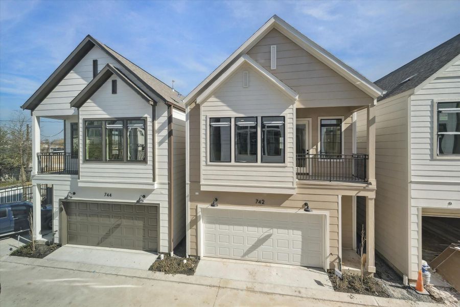 Elevated exterior showcasing architectural depth Elevated exterior showcasing architectural depth