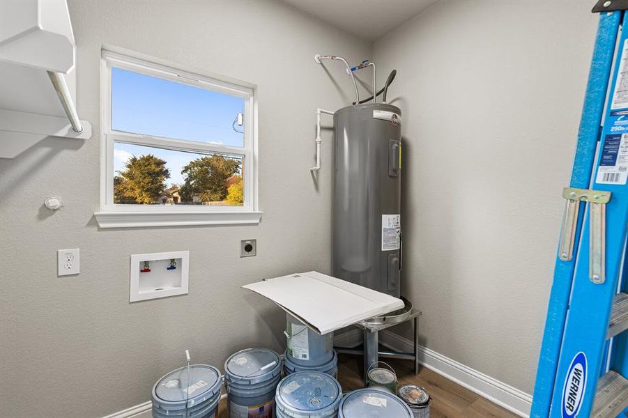 Utilities with water heater Utilities with water heater